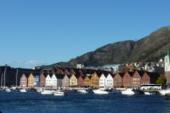 The wooden houses of Bryggen