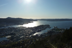 View of Bergen from Floyen