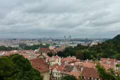 View of the city from Prague Castle