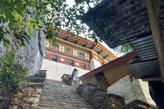 The final steps to Taktsang Monastery